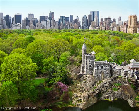 Belvedere Castle Central Park North Skyline Belvedere Ca Scott