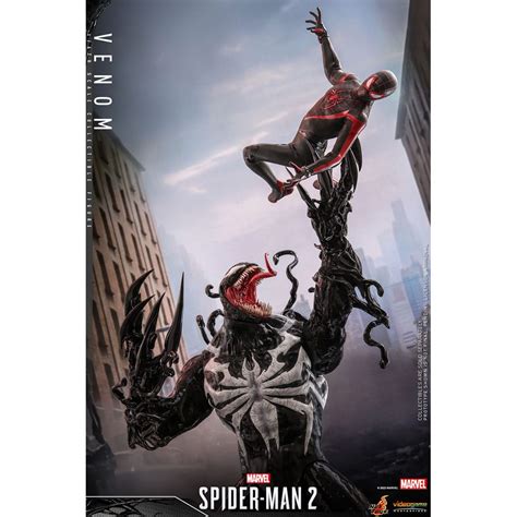 Hot Toys Marvel Spider Man Venom Video Game Masterpiece Figurine