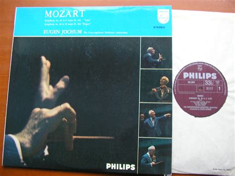Mozart Symphonies Nos 36 Linz And 38 Prague Jochum Concertgebouw