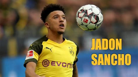 Jadon Sancho- Skills & Goals - YouTube