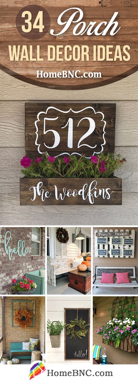 34 Best Porch Wall Decor Ideas And Designs For 2023