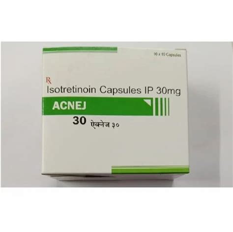 Acnej Mg Isotretinoin Capsules Packaging Type Box At Rs Stripe