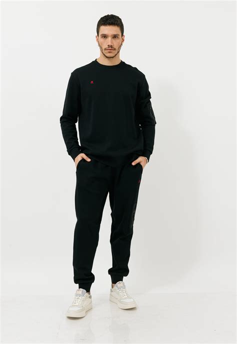 חליפת טרנינג שני חלקים לוגו גברים | ריפליי ג'ינס | Replay jeans