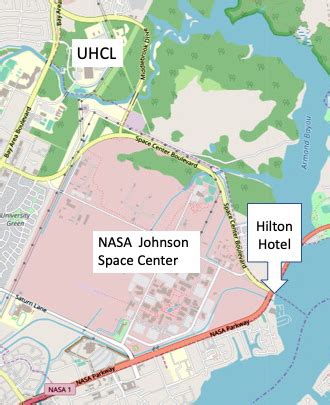 UHCL Campus Map