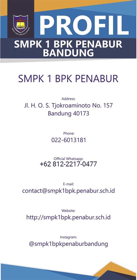 About Smpk 1 Bpk Penabur Bandung
