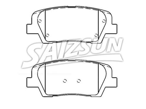 Brake Pad Set:58302-0WA00--河北赛之顺制动元件有限公司