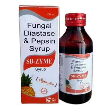 100 Ml Fungal Diastase Pepsin Syrup Swift Biotech Prescription At Rs