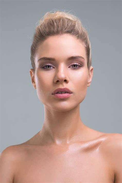 Beautiful Naked Woman Posing In Room Filled With Sunlight Stock Photo Image Of Attractive