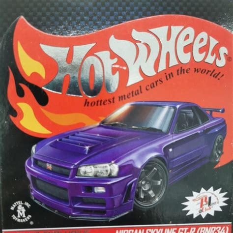 Ungu Hot Wheels Rlc Nissan Skyline Gt R R Bnr Purple Open Hood Hotwheels Shopee Malaysia