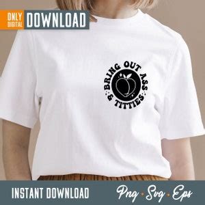 B O A T Bring Out Ass And Titties Png Svg Cutting File Funny Sublimation Design Wavy Png