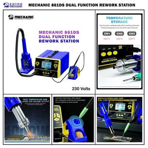 Hot Air Gun Mechanic Ds Dual Function Rework Station Manufacturer From New Delhi