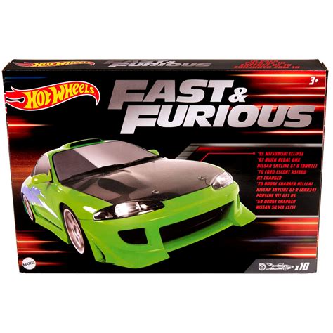 Jual Hot Wheels Hotwheels Fast And Furious Themed 10 Pack Mainan Mobil Balap Shopee Indonesia
