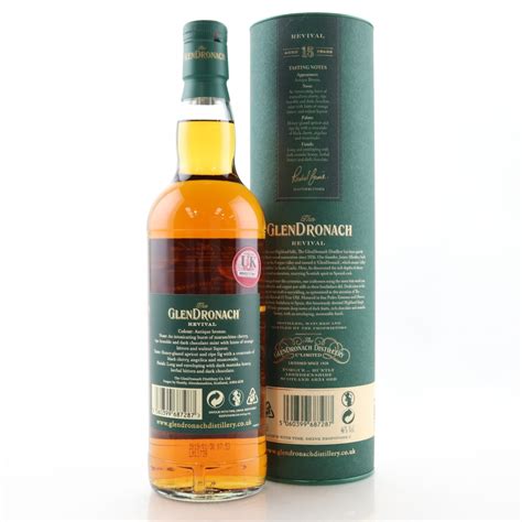 Glendronach 15 Year Old Revival Whisky Auctioneer