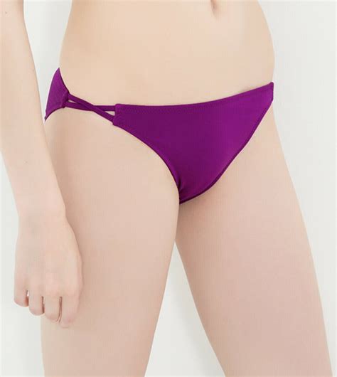 Buy Koton Solid Bikini Brief In Purple 6thStreet Qatar