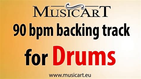 Drumless Backing Track For Drummers 90bpm Soft Rock Slow Youtube