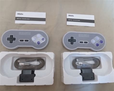 Controle Remoto Super Nintendo Snes Sn Wireless Bitdo Branco M