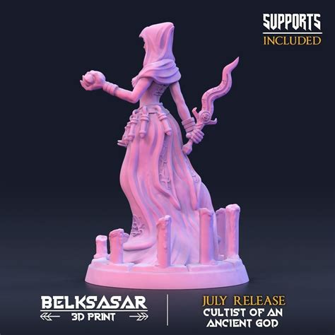 Ancient God Cultists A Nude And Clothed D Model D Printable Cgtrader