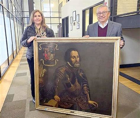 Descendiente De HernÁn CortÉs Dona A MÉxico Un Retrato Del