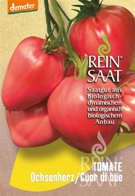 ReinSaat Fleischtomate Ochsenherz 1 Packung Bloomling Österreich