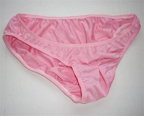 K Hot Sexy Men Bikini Pleated Contour Pouch M Pink