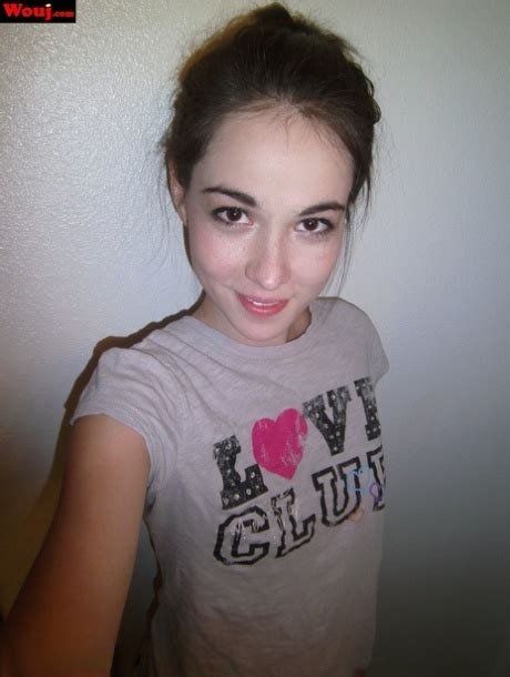 Beautiful Brunette WouJ Shows Off Her Big Ass Wearing Booty Shorts CoedCherry