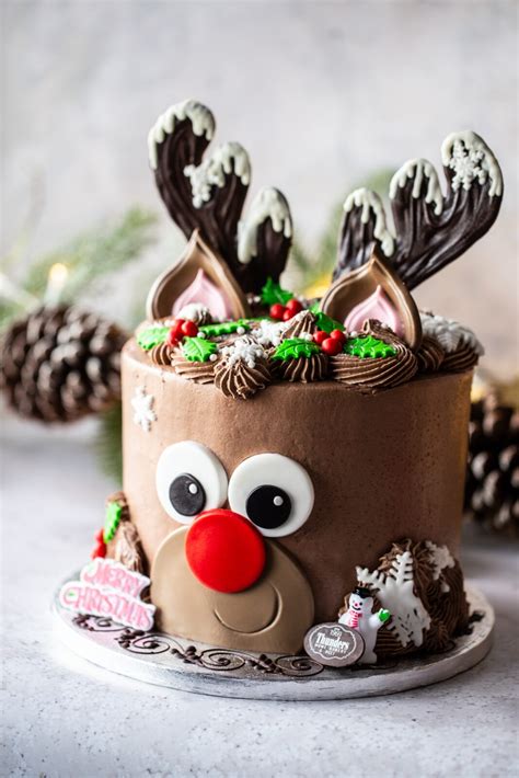 Christmas Reindeer Cake Rudolph And Blizzard Are Back