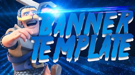 Banner Template Clash Royale Youtube