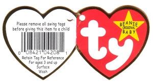 beanie baby hang tag generations | Beaniepedia
