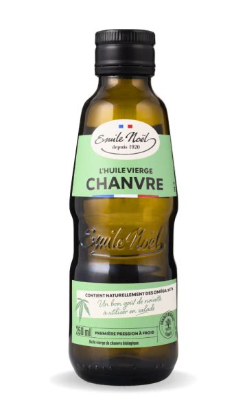 HUILE VIERGE DE CHANVRE BIO 25cl Terroir Bio Martinique