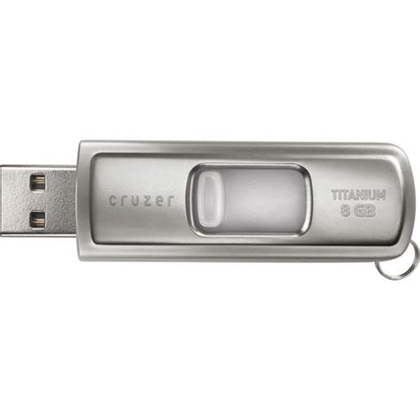 Sandisk Cruzer Titanium U3 8gb Capacity Sdcz7 8192 A11 Bandh