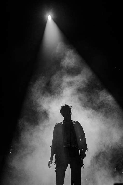 Black And White Concert Photography