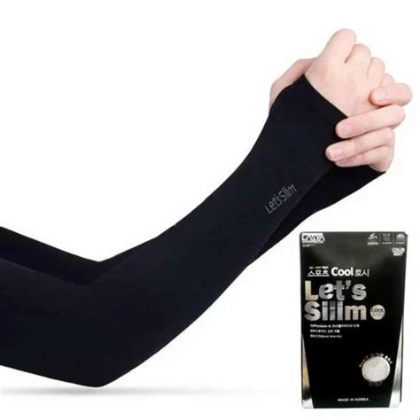 Let Slim Arm Sleeve With Thumb Hole Uv Protective Cooling Arm Sleeves