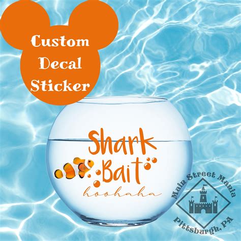Shark Bait Hoohaha Finding Nemo Decal Sticker Makerplace By Michaels