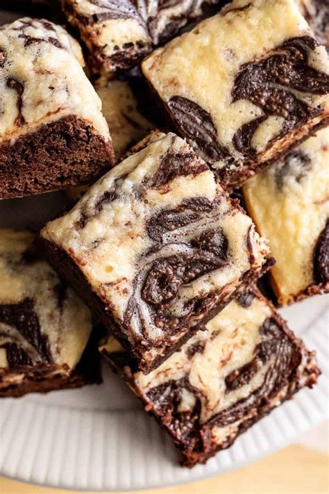 Cream Cheese Brownies Easy Dessert Recipes