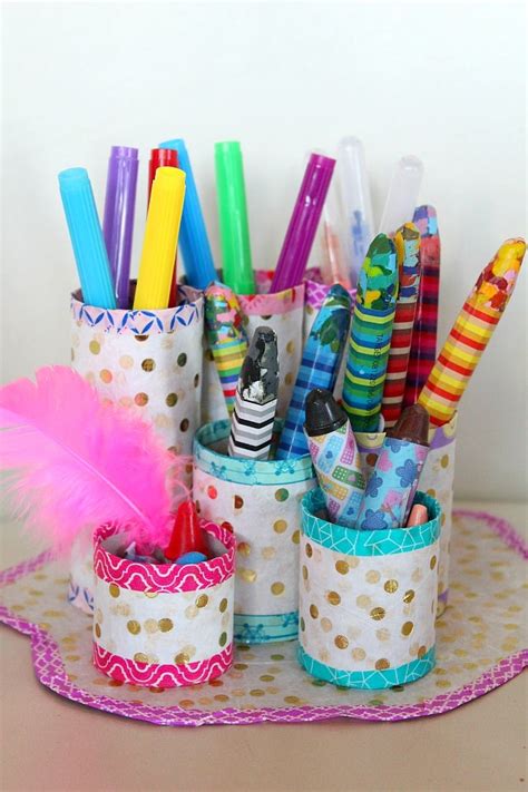 DIY Pen Organizer Easy & Affordable With Recycled Materials