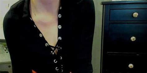 German Amateur Blonde Milf Luxvanessa Flashes Cleavage On Webcam Tnaflix