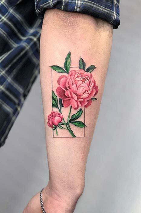 41 Beautiful Peony Tattoo Ideas For Women Stayglam