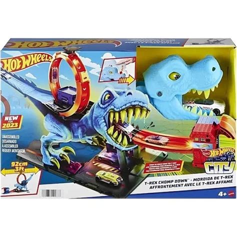 Hot Wheels City Pista T Rex Devorador Mattel Hkx Starhouse Mega Store