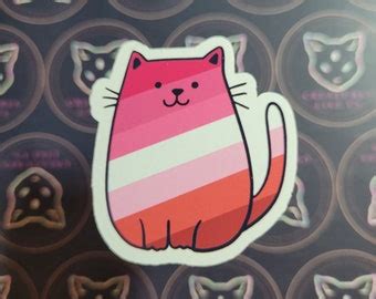 Lesbian Cat Flag Etsy