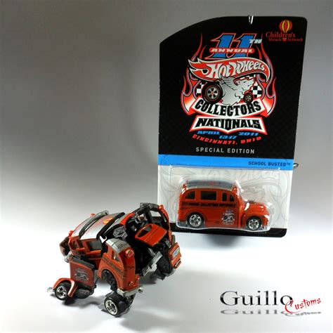 Transformers Custom Hot Wheels Th Annual Collectors National Exclusive School Busted Limited