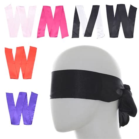 Colors Mask Ribbon Bondage Sex Products For Sleep Rest Wedding Tools Double Layer Blind Mask