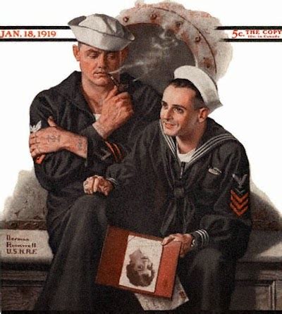 Lift Up Thine Eyes Norman Rockwell S Gay Sailors