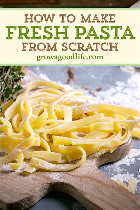 How To Make Fresh Pasta From Scratch