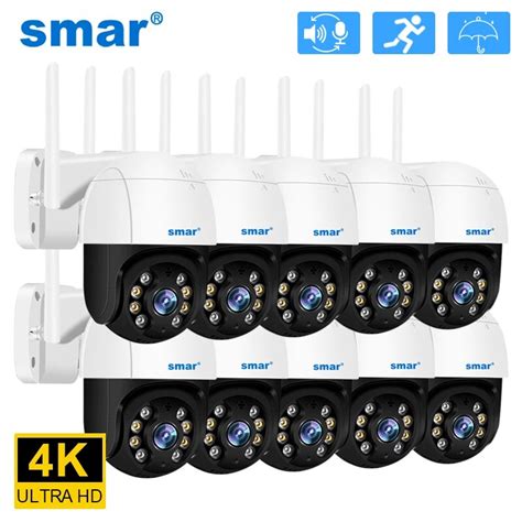 Smar Pcs Lot Ptz Ip Camera Mp Outdoor Wifi X Digital Security