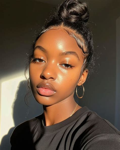 Black Woman Glass Skin | Skincare Goals | 2025 Vision Board | Clear