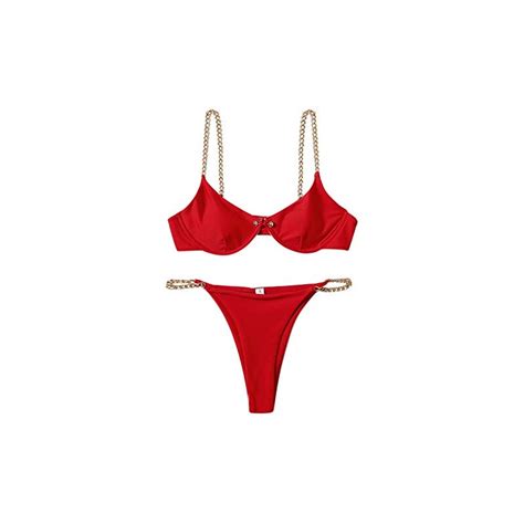 Sammoson Donna Costume Da Bagno Push Up Imbottito Reggiseno Bikini Due Pezzi Bikini Sexy