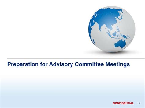 Ppt Process For Preparing For An Fda Advisory Committee Meeting