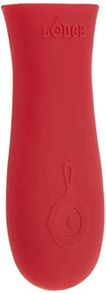 Lodge Silicone Hot Cast Iron Skillet Handle Holder L X Red Walmart