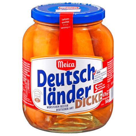 Meica Deutschländer Dicke 360g 5 Stück bei REWE online bestellen