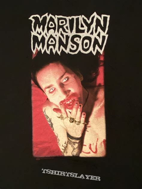 Marilyn Manson I Am The God Of Fuck TShirtSlayer TShirt And BattleJacket Gallery